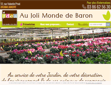 Tablet Screenshot of joli-monde-de-baron.fr
